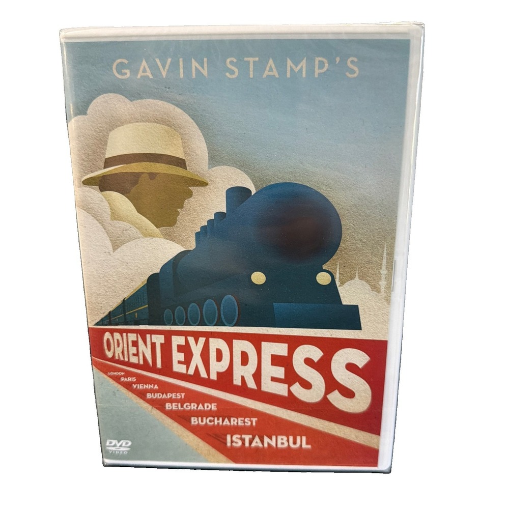 Orient Express Gavin Stamp Region 2 UK DVD Mini Series New Sealed 5060081370060